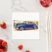 blau 1941 Plymouth Serviette (Beispiel)
