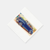 blau 1941 Plymouth Serviette (Ecke)