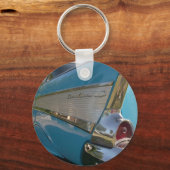 blau 1957 Chevy Schlüsselanhänger (Vorderseite)