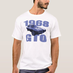 Blau 1968 Pontiacs GTO T-Shirt