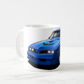 Blau 1977-78 Transportes morgens Kaffeetasse (Vorderseite Links)