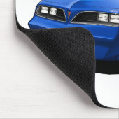 Blau 1977-78 Transportes morgens Mousepad (Ecke)