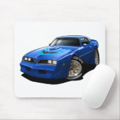 Blau 1977-78 Transportes morgens Mousepad (Mit Mouse)