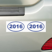 Blau 2016 autoaufkleber (Auf Auto)