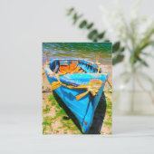 Blau 2 postkarte (Stehend Vorderseite)