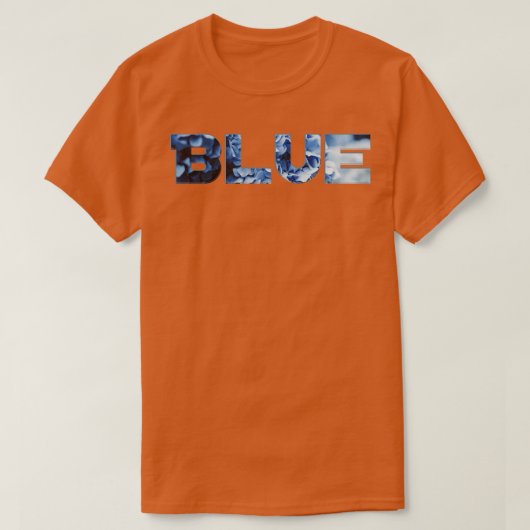 Blau 2 T-Shirt (Design vorne)