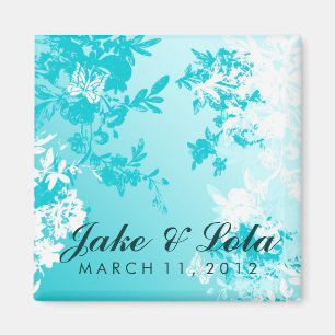 BLAU 311-LUSH SAVE THE DATE MAGNET