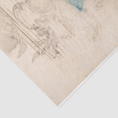 Blau 3 seidenpapier (Ausschnitt)