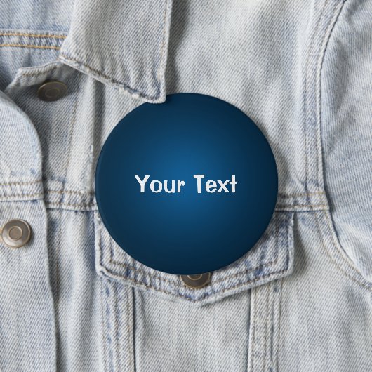Blau 4" Vorlage für benutzerdefinierte Texttasten Button (Beispiel)