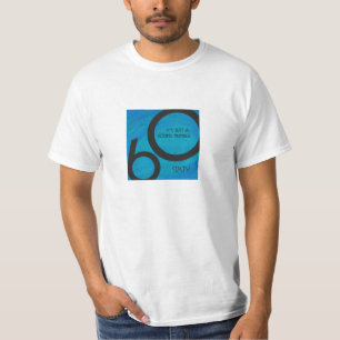 Blau 60 Jahrzehnt-Geburtstag T-Shirt