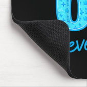 Blau 67 Lustiges Meme Mousepad (Ecke)