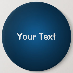 Blau 6" Vorlage für benutzerdefinierte Texttasten Button