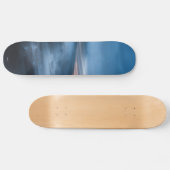 Blau-Abstracts Skateboard (Horizontal)