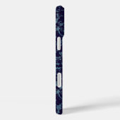 Blau Abstrakt Case-Mate iPhone Hülle (Rückseite / Rechts)
