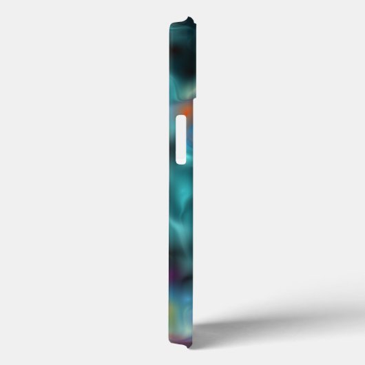 Blau Abstrakt Case-Mate iPhone Hülle (Rückseite / Rechts)