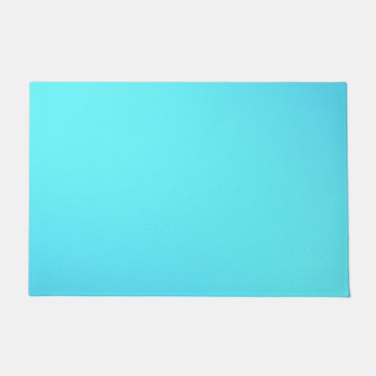 Blau abstrakt fußmatte (Vorderseite)
