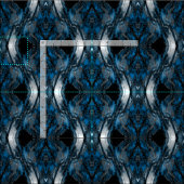 Blau Abstrakt Stoff (Kachel)