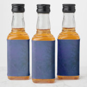 blau alkoholflaschenetikett (Flaschen)