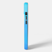 Blau als Abstrakte Kunst des Sky Case-Mate iPhone Hülle (Rückseite / Links)