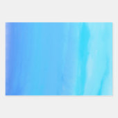 Blau als Abstrakte Kunst des Sky Geschenkpapier Set (Vorderseite 3)