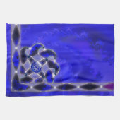 Blau als das SeeGeschirrtuch Handtuch (Horizontal)