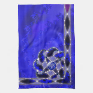 Blau als das SeeGeschirrtuch Handtuch