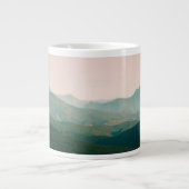 Blau an den Bergen Jumbo-Tasse (Vorderseite)