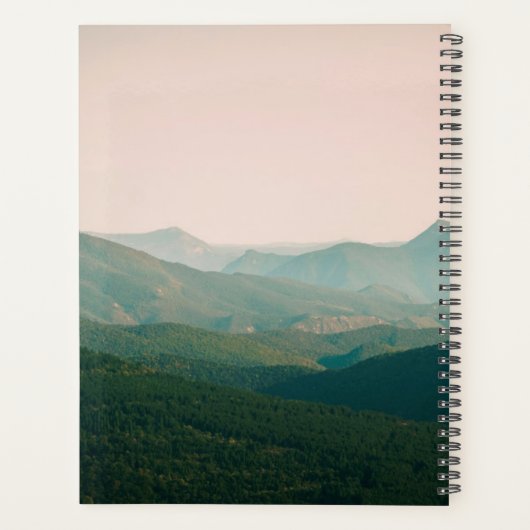 Blau an den Bergen Planer (Rückseite)