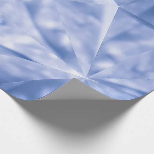 Blau-Anzug Geschenkpapier (Ecke)