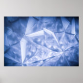 Blau-Anzug-Jacke Poster (Vorne)