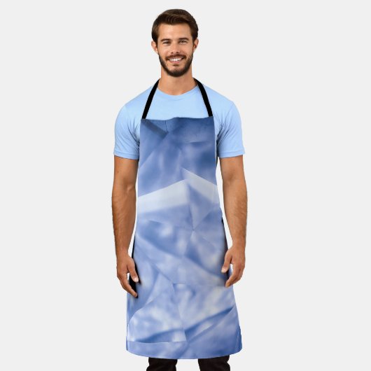 Blau-Anzug Schürze (Getragen)