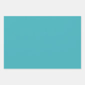 Blau, Aquamarin, grün, Lachs und Tile Geschenkpapier Set (Vorderseite 2)