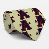 Blau Arizonas "A" Krawatte (Gerollt)