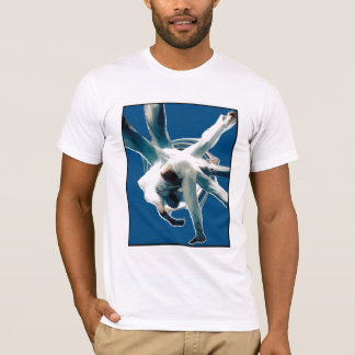 Blau Au sem Mao T-Shirt