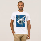 Blau Au sem Mao T-Shirt (Vorne ganz)