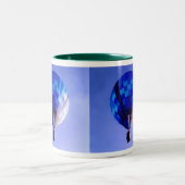 Blau auf Blau I Zweifarbige Tasse (Mittel)