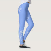 Blau auf blau leggings (Rechts)