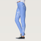 Blau auf blau leggings (Links)