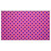 Blau auf rosa Polka Dots Design Stoff (Fat Quarter (45,7 x 55,9 cm))