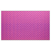 Blau auf rosa Polka Dots Design Stoff (Yard (91,4 cm))