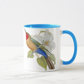 Blau aufgeblähter Bienen-Esser und Kaiserin von Tasse