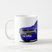 Blau-Auto 1970 Plymouths Cuda Kaffeetasse (Links)