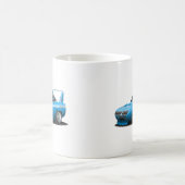 Blau-Auto 1970 Plymouths Superbird Kaffeetasse (Mittel)