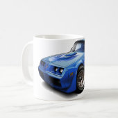Blau-Auto 1979-81 Transportes morgens Kaffeetasse (Vorderseite Links)