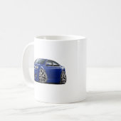 Blau-Auto Pontiacs G8 GXP Kaffeetasse (Vorderseite Links)