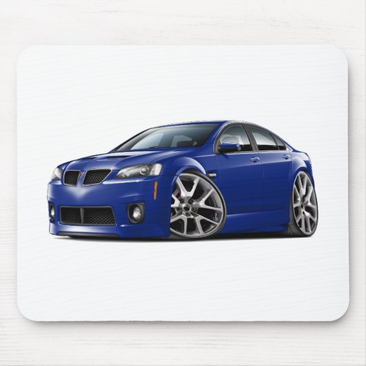 Blau-Auto Pontiacs G8 GXP Mousepad (Vorne)