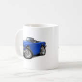 Blau-Auto Triumphs TR6 Kaffeetasse (Vorderseite Links)