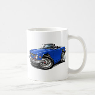 Blau-Auto Triumphs TR6 Kaffeetasse