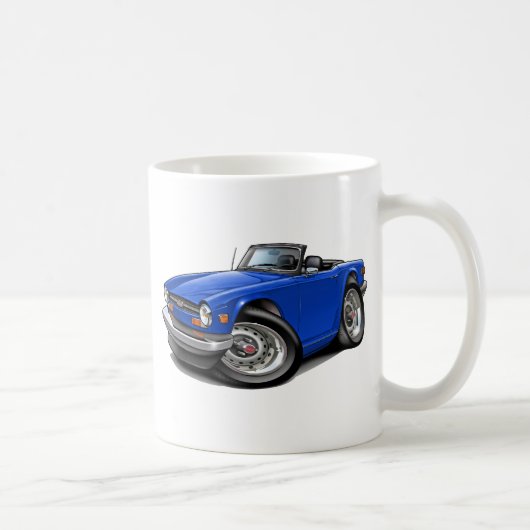Blau-Auto Triumphs TR6 Kaffeetasse (Rechts)