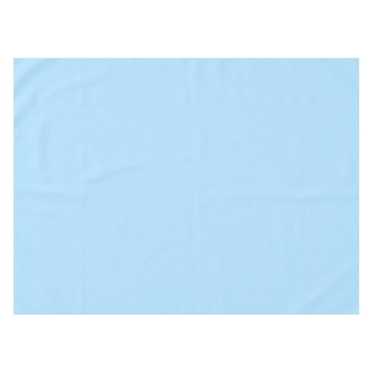 Blau, Baby-blaue Dusche Tischdecke (Vorderseite (Horizontal))